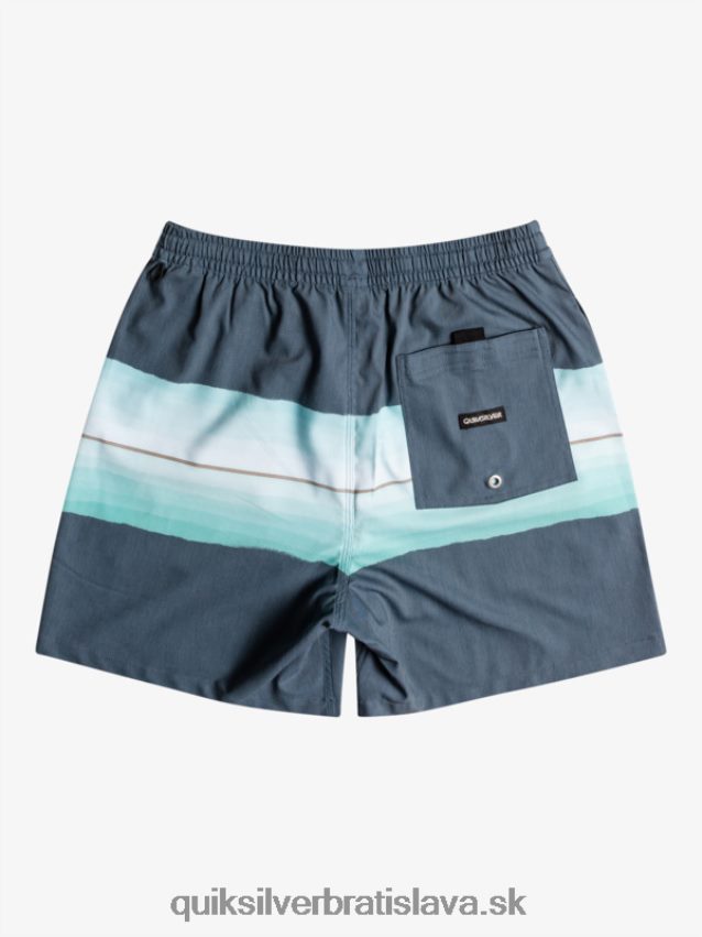 živicový odtieň ks 17 salv Quiksilver muži B80HXR1269 insígnie modrá