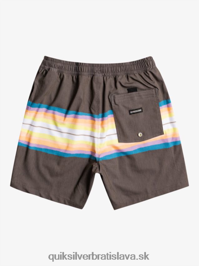 živicový odtieň ks 17 salv Quiksilver muži B80HXR1271 asfaltka