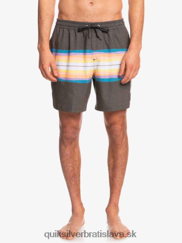 živicový odtieň ks 17 salv Quiksilver muži B80HXR1271 asfaltka