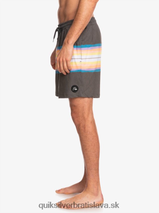 živicový odtieň ks 17 salv Quiksilver muži B80HXR1271 asfaltka