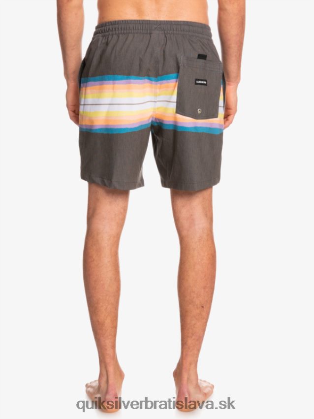 živicový odtieň ks 17 salv Quiksilver muži B80HXR1271 asfaltka