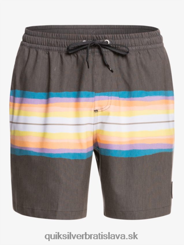 živicový odtieň ks 17 salv Quiksilver muži B80HXR1271 asfaltka