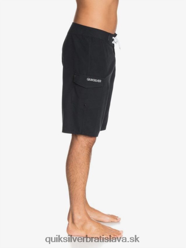 každý deň 21 kraťasov Quiksilver muži B80HXR1536 čierna