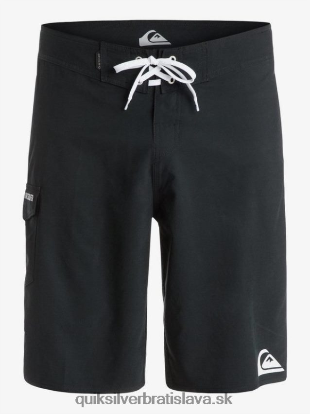 každý deň 21 kraťasov Quiksilver muži B80HXR1536 čierna