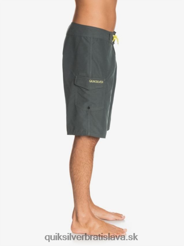 každý deň 21 kraťasov Quiksilver muži B80HXR1537 tmavý tieň