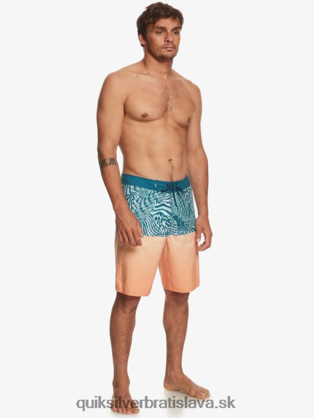 každodenná divízia 20 kraťasov Quiksilver muži B80HXR668 marocká modrá