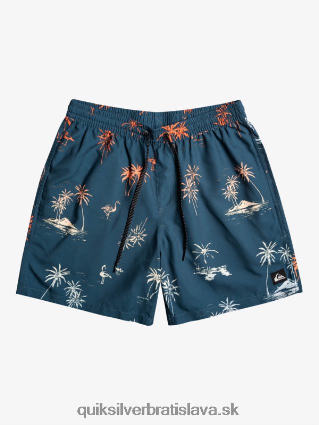 každodenný mix 17 volejov Quiksilver muži B80HXR1465 majolika modrá