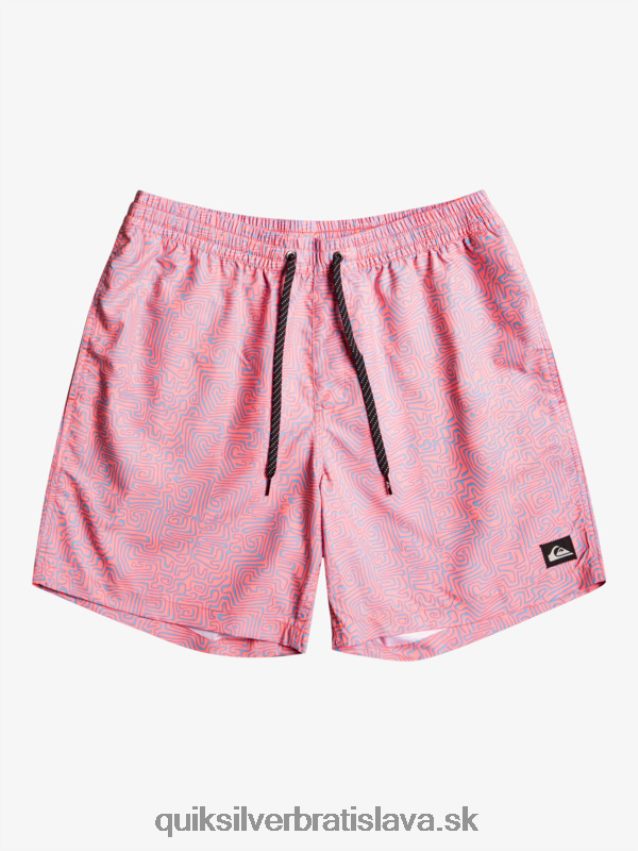 každodenný mix 17 volejov Quiksilver muži B80HXR1466 broskyňový bič