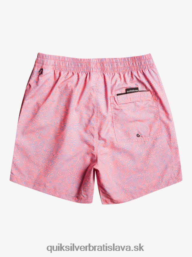 každodenný mix 17 volejov Quiksilver muži B80HXR1466 broskyňový bič