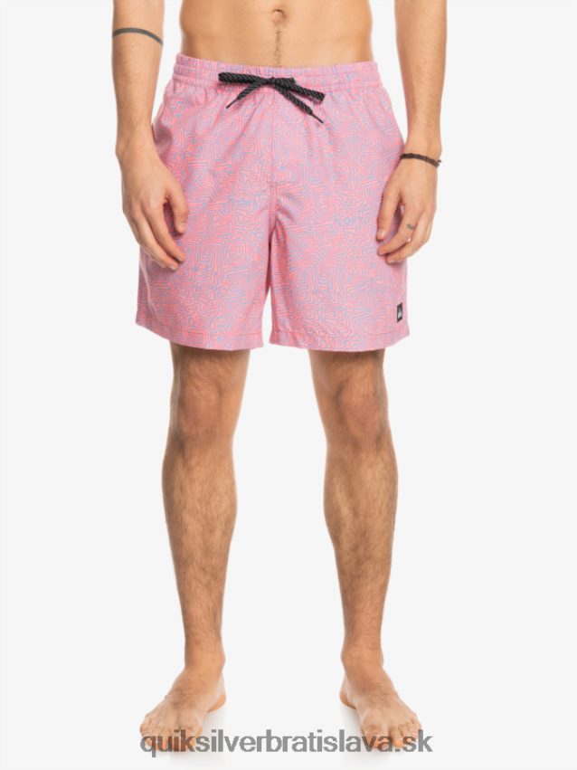 každodenný mix 17 volejov Quiksilver muži B80HXR1466 broskyňový bič