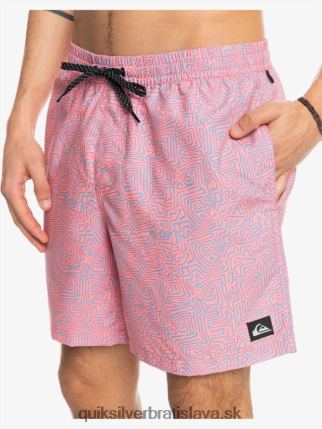 každodenný mix 17 volejov Quiksilver muži B80HXR1466 broskyňový bič