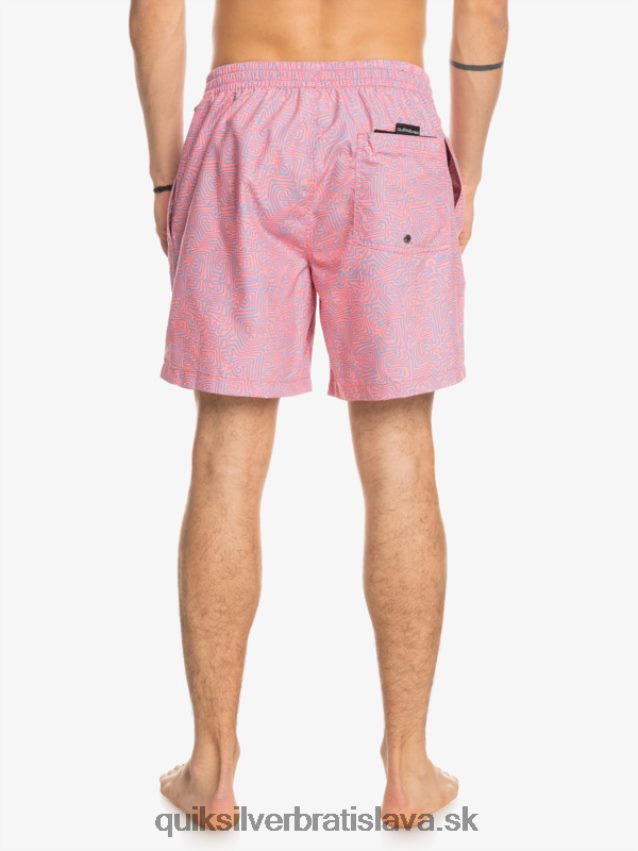 každodenný mix 17 volejov Quiksilver muži B80HXR1466 broskyňový bič