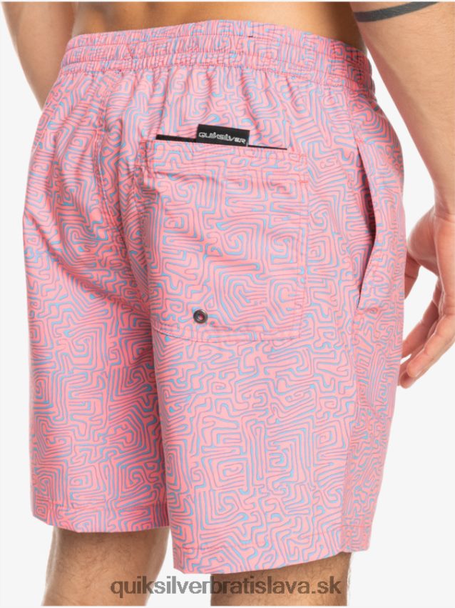 každodenný mix 17 volejov Quiksilver muži B80HXR1466 broskyňový bič