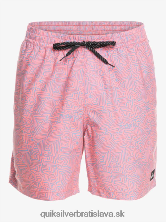 každodenný mix 17 volejov Quiksilver muži B80HXR1466 broskyňový bič