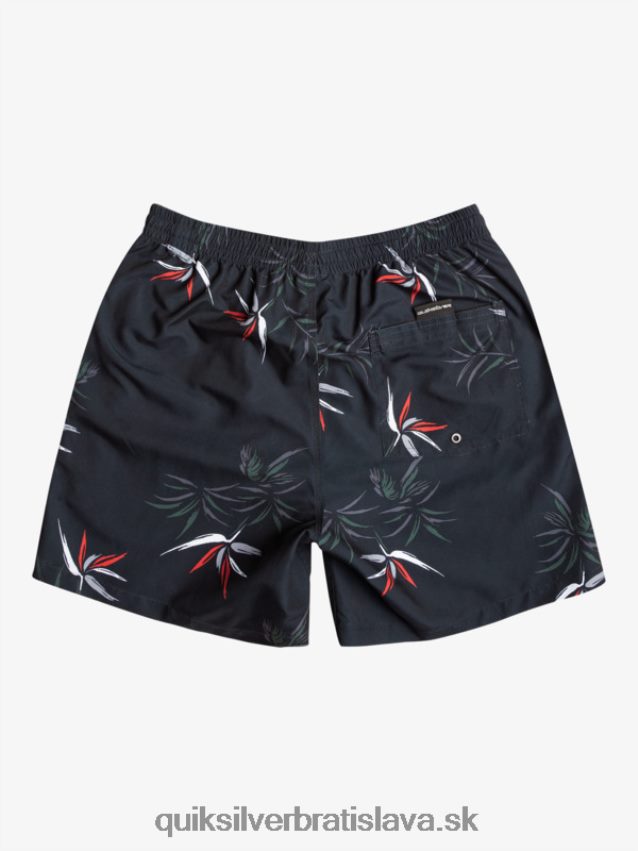 každodenný mix 17 volejov Quiksilver muži B80HXR675 čierna