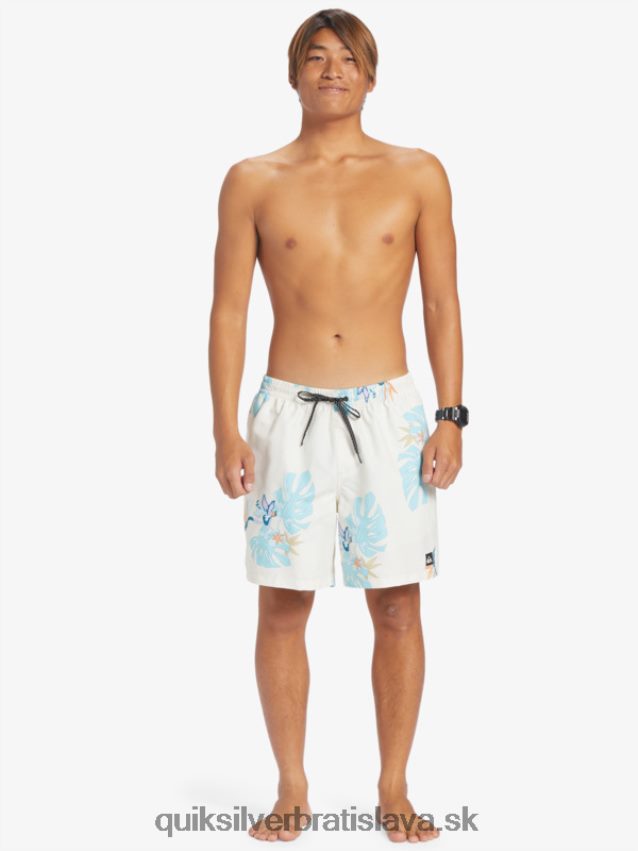 každodenný mix 17 volejov Quiksilver muži B80HXR679 biely