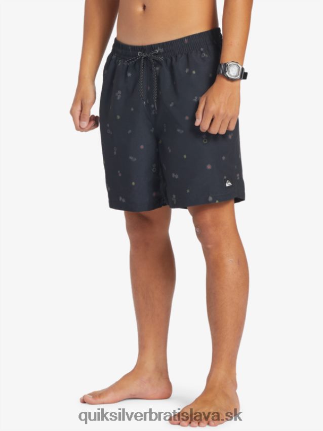 každodenný mix 17 volejov Quiksilver muži B80HXR682 asfaltka
