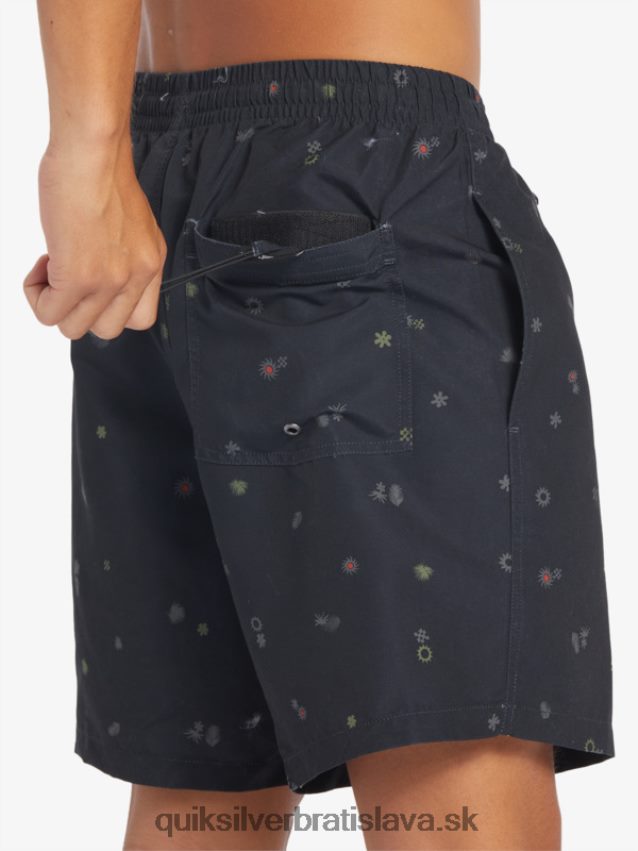 každodenný mix 17 volejov Quiksilver muži B80HXR682 asfaltka