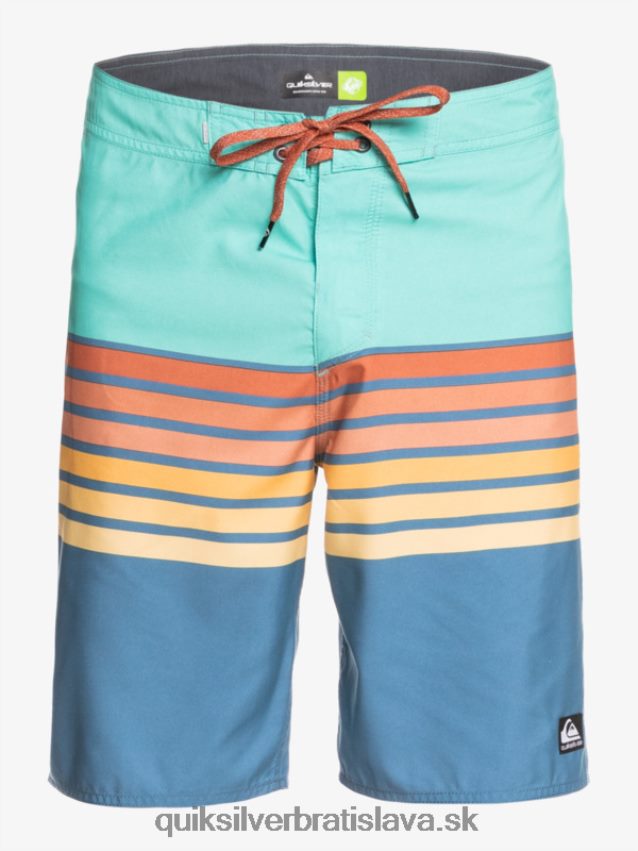 každodenné plážové šortky s bobtnavým videním Quiksilver muži B80HXR1619 bazénová modrá