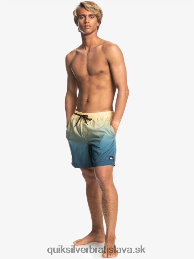 každodenné pop fade 14 salv Quiksilver muži B80HXR1242 pop fade - saharské slnko