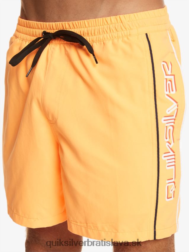 každodenný vert 16 volejov Quiksilver muži B80HXR697 oranžový pop
