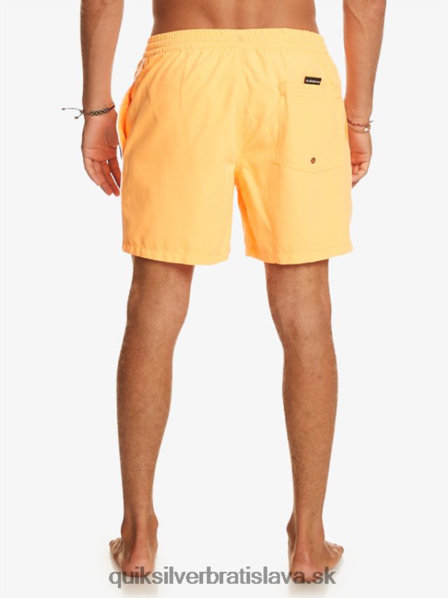 každodenný vert 16 volejov Quiksilver muži B80HXR697 oranžový pop
