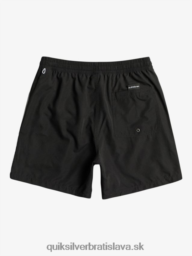každodenný vert 16 volejov Quiksilver muži B80HXR698 čierna