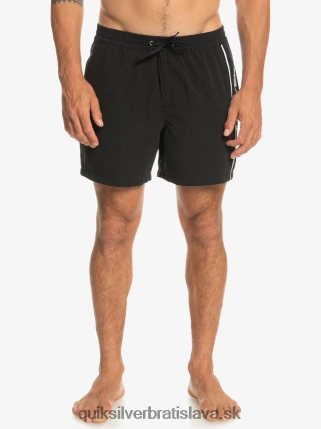 každodenný vert 16 volejov Quiksilver muži B80HXR698 čierna
