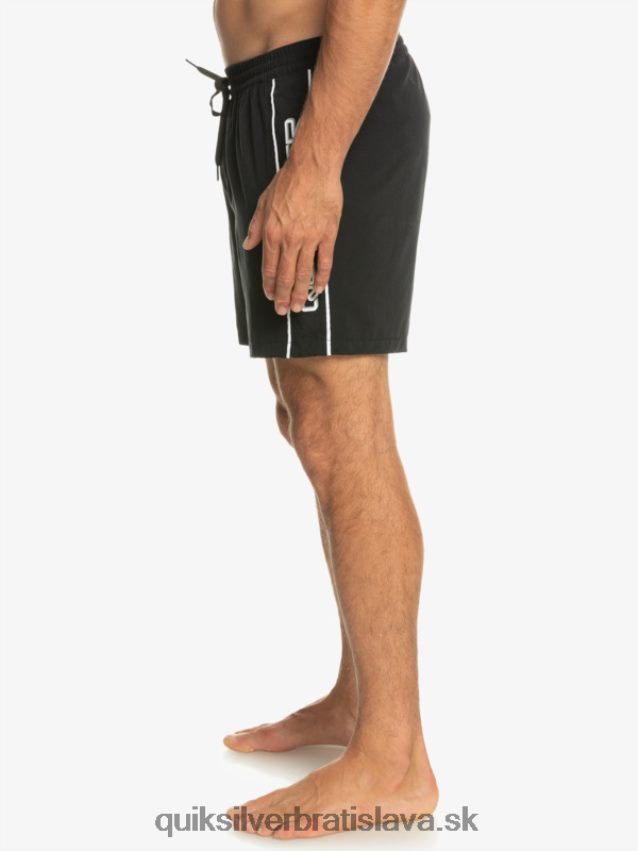každodenný vert 16 volejov Quiksilver muži B80HXR698 čierna