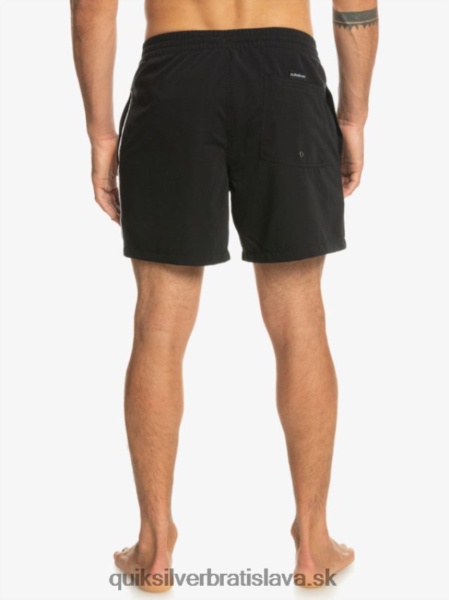 každodenný vert 16 volejov Quiksilver muži B80HXR698 čierna