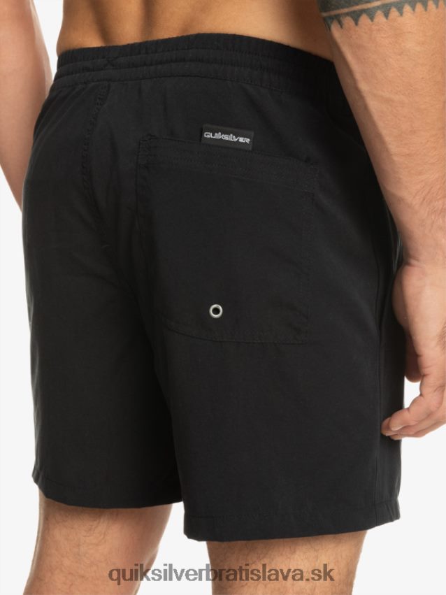 každodenný vert 16 volejov Quiksilver muži B80HXR698 čierna