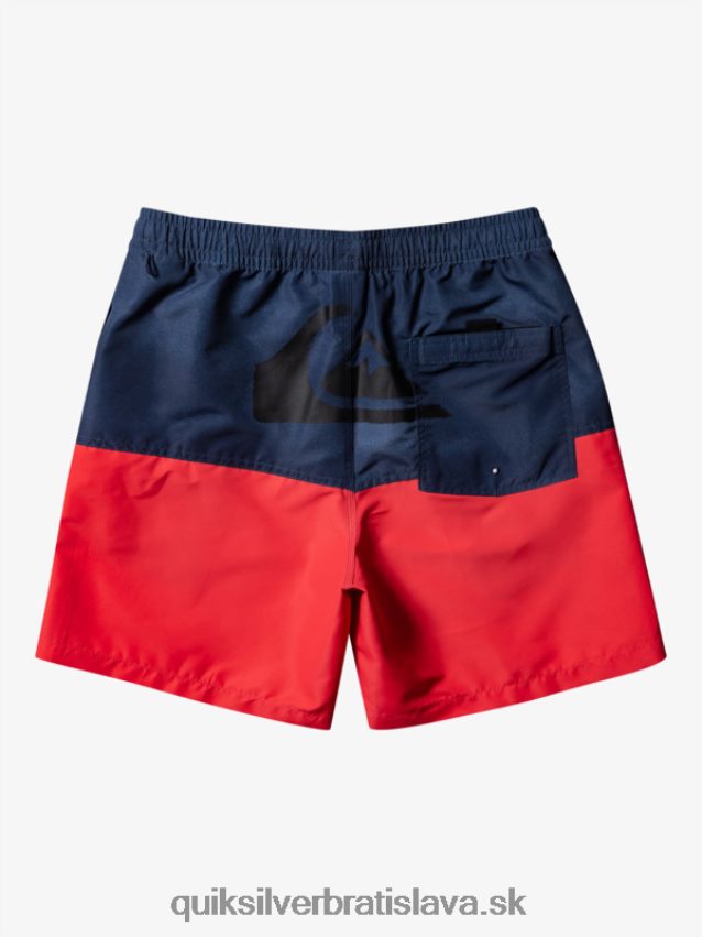 logo na zadok 17 volley Quiksilver muži B80HXR483 námornícke sako