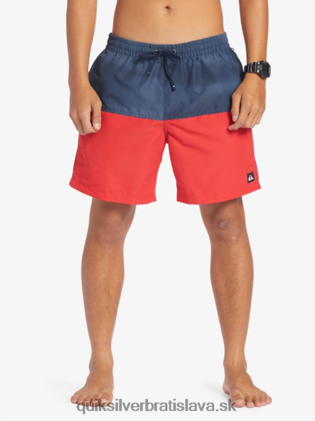 logo na zadok 17 volley Quiksilver muži B80HXR483 námornícke sako