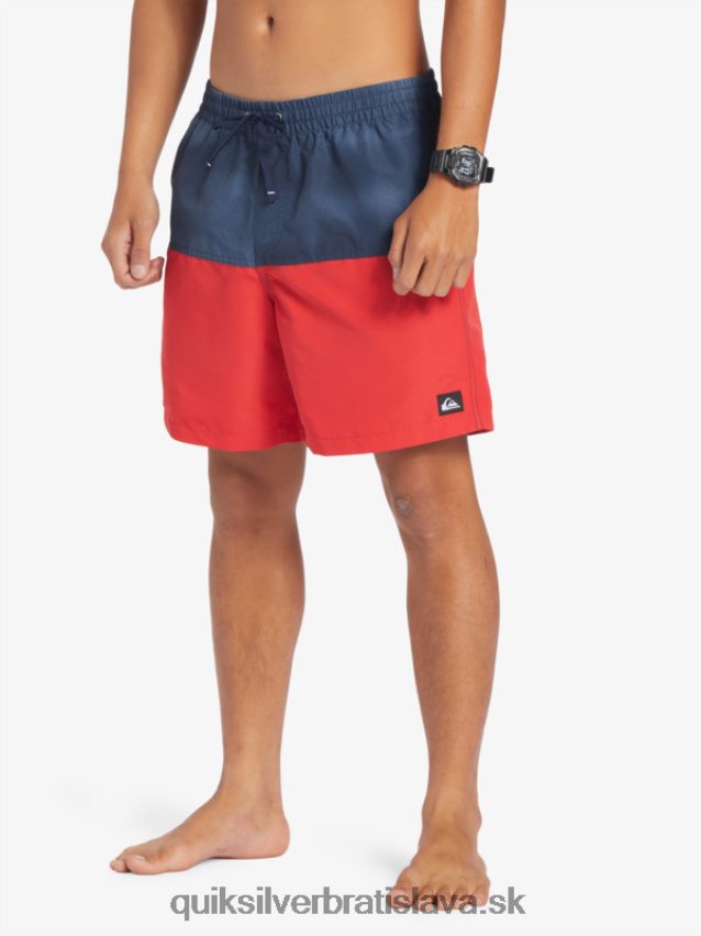 logo na zadok 17 volley Quiksilver muži B80HXR483 námornícke sako