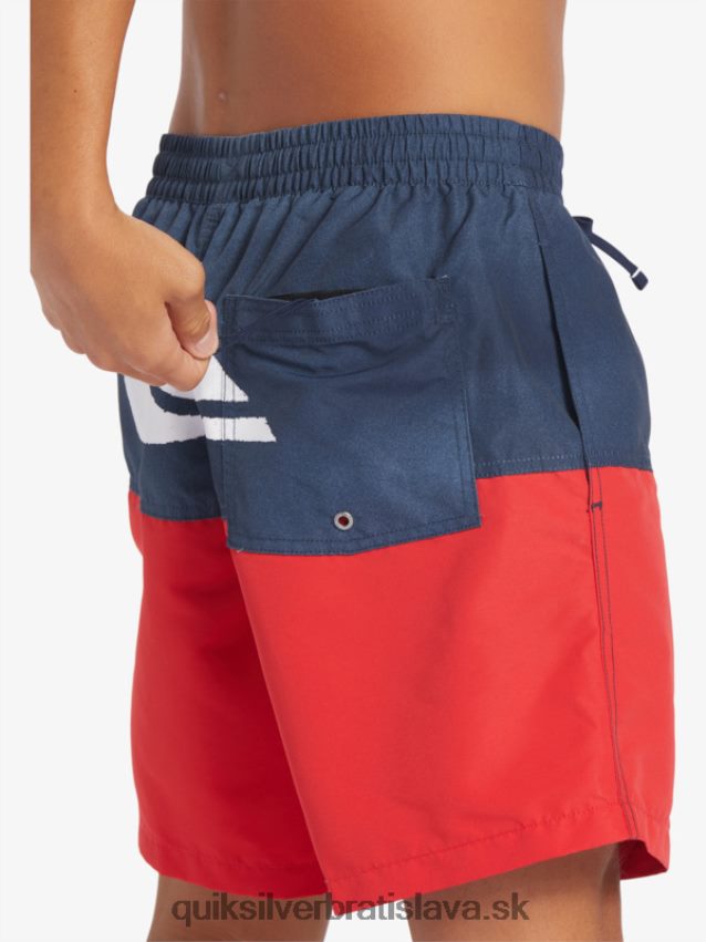 logo na zadok 17 volley Quiksilver muži B80HXR483 námornícke sako