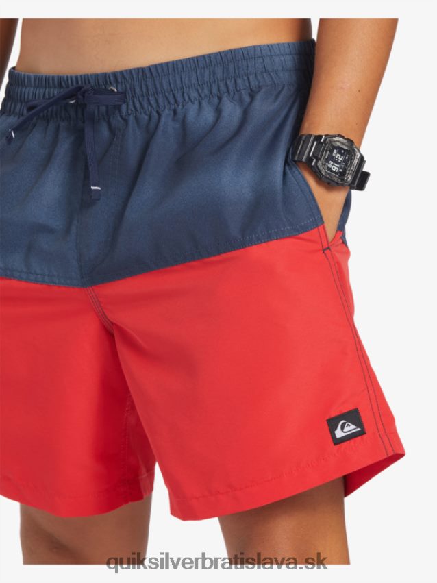 logo na zadok 17 volley Quiksilver muži B80HXR483 námornícke sako