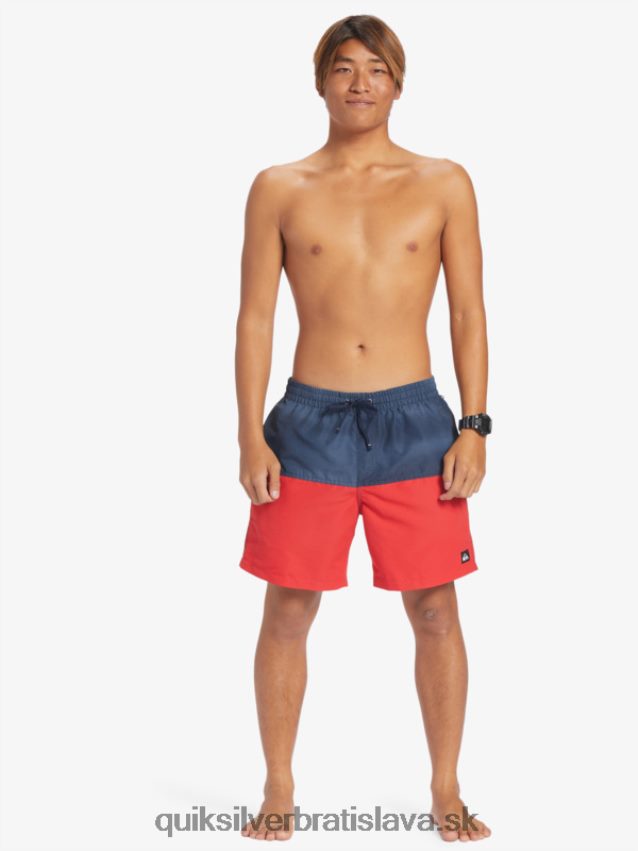 logo na zadok 17 volley Quiksilver muži B80HXR483 námornícke sako