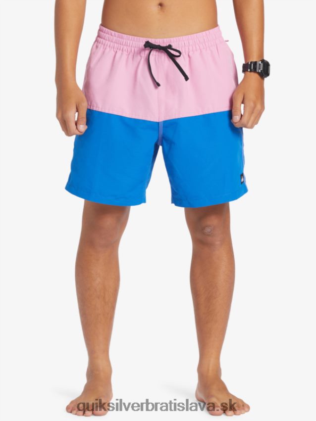 logo na zadok 17 volley Quiksilver muži B80HXR484 mesačná svetlofialová