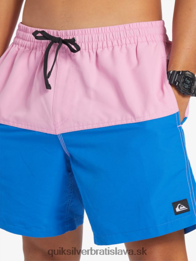 logo na zadok 17 volley Quiksilver muži B80HXR484 mesačná svetlofialová
