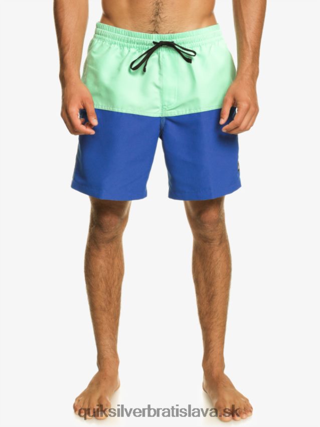 logo na zadok 17 volley Quiksilver muži B80HXR485 šnorchlovať modrá