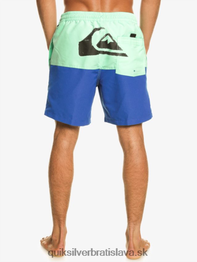 logo na zadok 17 volley Quiksilver muži B80HXR485 šnorchlovať modrá
