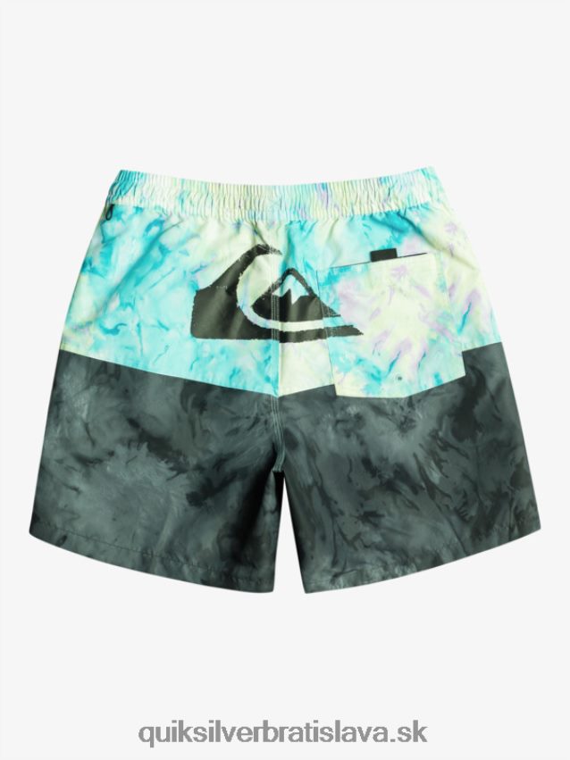 logo na zadok 17 volley Quiksilver muži B80HXR486 čierna