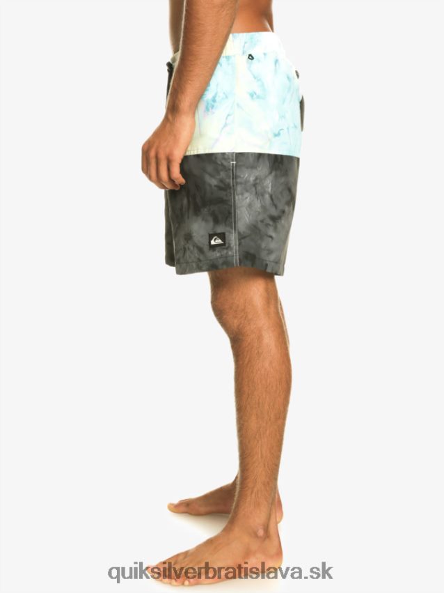 logo na zadok 17 volley Quiksilver muži B80HXR486 čierna