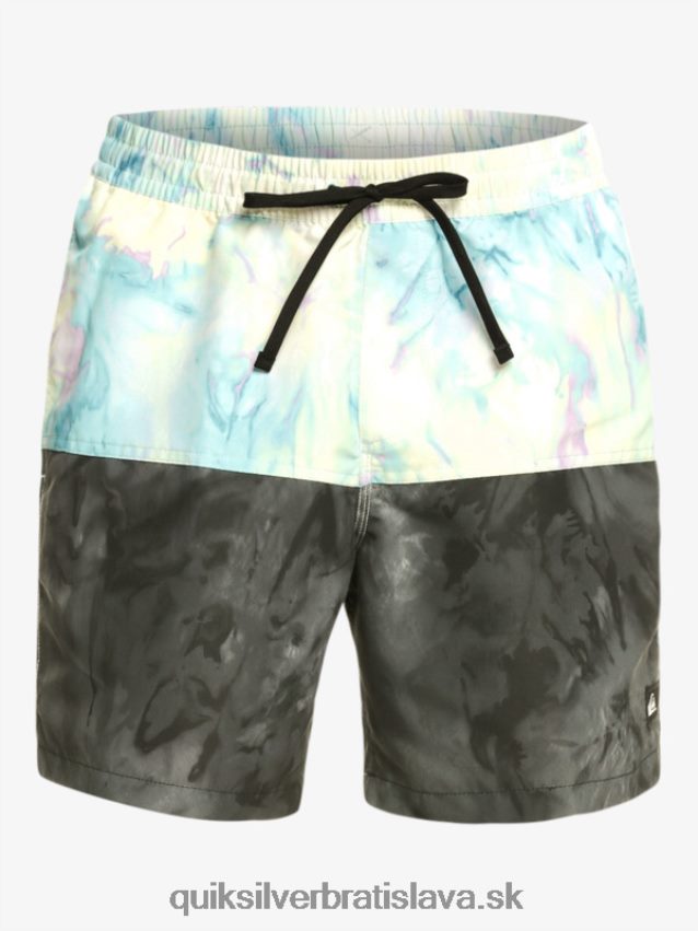 logo na zadok 17 volley Quiksilver muži B80HXR486 čierna