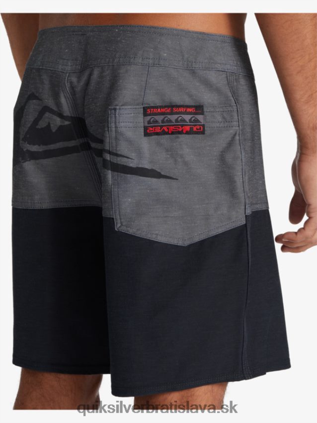 logo zadku vecí 1986 17 šortky Quiksilver x Stranger muži B80HXR1719 hore nohami