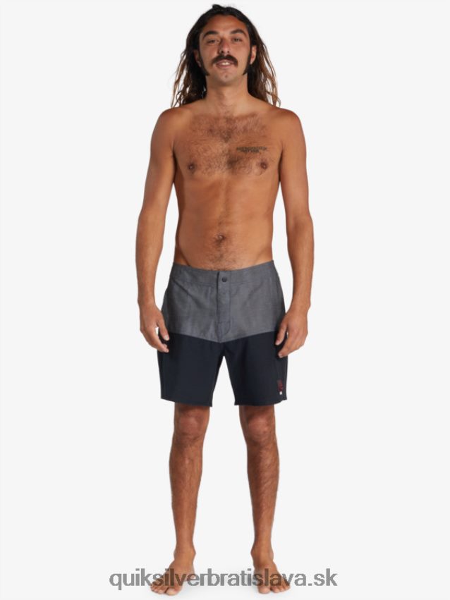 logo zadku vecí 1986 17 šortky Quiksilver x Stranger muži B80HXR1719 hore nohami