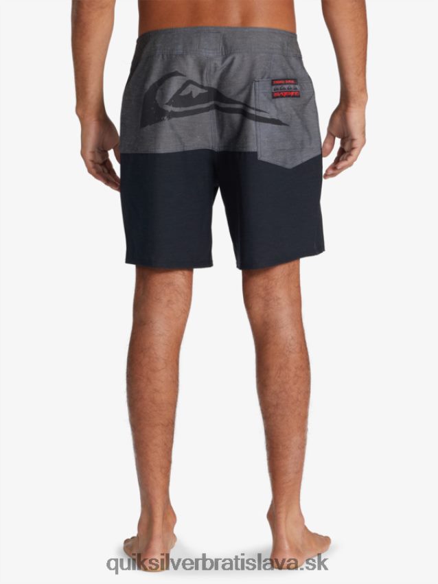 logo zadku vecí 1986 17 šortky Quiksilver x Stranger muži B80HXR1719 hore nohami