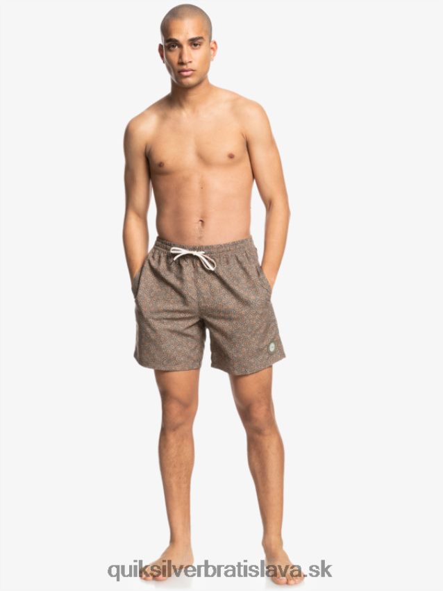 mini výlet 17 volejov Quiksilver muži B80HXR1531 škorica