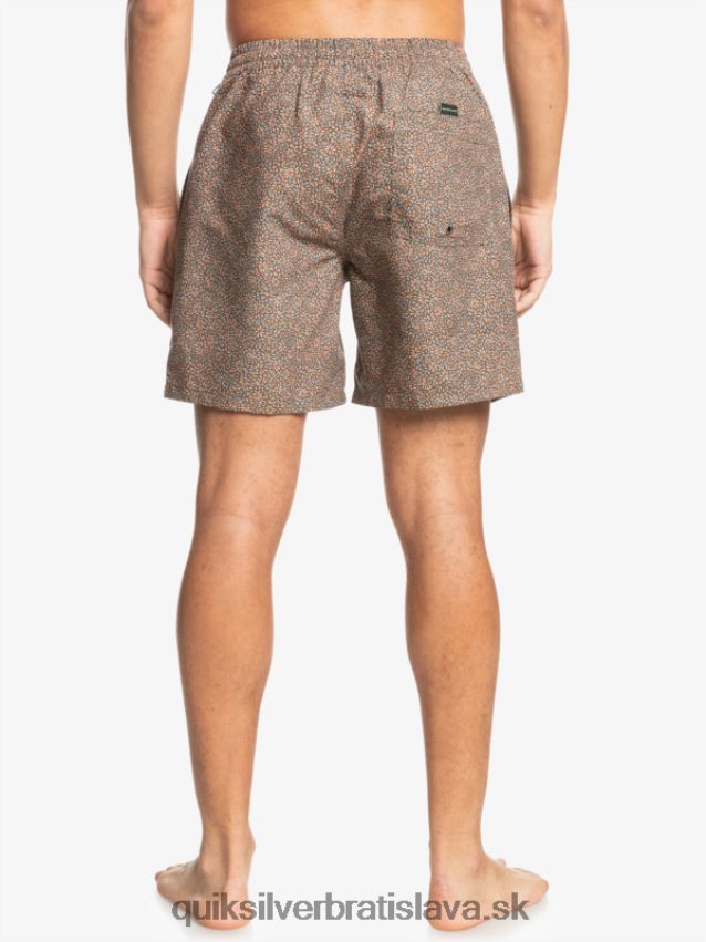 mini výlet 17 volejov Quiksilver muži B80HXR1531 škorica
