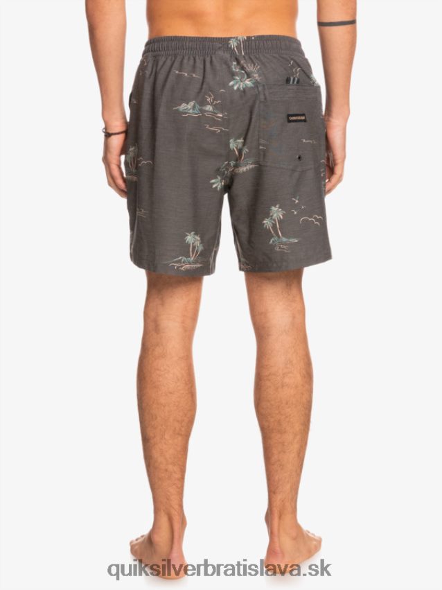 mix ks 17 salv Quiksilver muži B80HXR1779 čierna